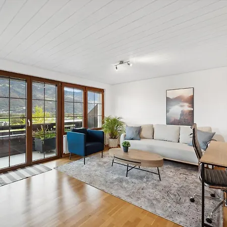 Sonniges Apartment Mit Traumhaftem Bergblick Buchs  Extérieur photo